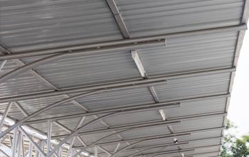 installing Gairney Bank metal roofing